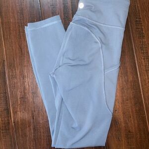 lululemon athletica Iron Blue Leggings